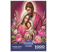 Gesù - Religione Puzzle Impossible 1000Pcs Speranza e amore Decorazione Per La Casa. Rilassamento E Intelligence Per Adulti E Ragazzi Da 14 Anni 38x26cm/1000pcs