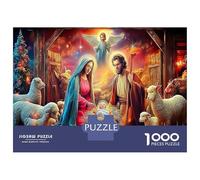 Gesù - Religione Rilassamento Mentale in Ufficio Regalo - 1000 Pezzi Del Puzzle Gesù è nato Office Break Puzzle, Il Puzzle Più Venduto Per Regali Professionali 52x38cm/1000pcs