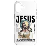 Gesù Religioso Cristiano Colui che crede Dio Fede Gesù Custodia per iPhone 16 Plus