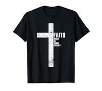 Gesù Rende Possibile Ogni Cosa Cattolica Jesus Cross Maglietta