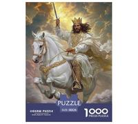 Gesù Rides A Horse Jigsaw 1000Pcs Puzzle Classic Adulti Ragazzi Gioco Familiare Idea Regalo Uomo Donna 38x26cm/1000pcs