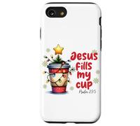 Gesù riempie la mia tazza di Natale cristiano uomini donne bambini Natale Custodia per iPhone SE (2020) / 7/8