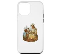 Gesù Risorto Colazione in riva al mare Arte devozionale Custodia per iPhone 12 mini
