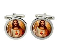 Gesù Sacra Cuore Gemelli IN Cromo Scatola