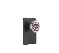 Gesù salva la fede cristiana ornamentale floreale PopSockets PopWallet per MagSafe