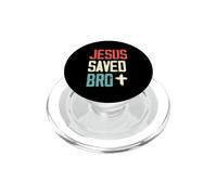 Gesù Salvato Fratello Cristiano Religione Gesù Cristo Religioso PopSockets PopGrip per MagSafe