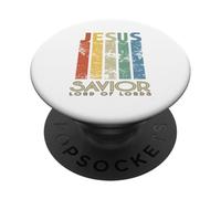 Gesù Salvatore Signore dei Signori PopSockets PopGrip Adesivo