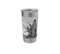 Gesù Satana Tentazione di Gustave Dore Bicchiere termico in acciaio inox doppia parete