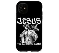 Gesù The Ultimate guadagna Christian Fitness Allenamento Allenamento Custodia per iPhone 11