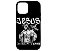 Gesù The Ultimate guadagna Christian Fitness Allenamento Allenamento Custodia per iPhone 12 mini