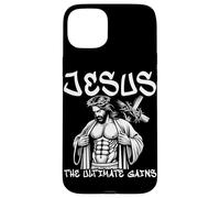 Gesù The Ultimate guadagna Christian Fitness Allenamento Allenamento Custodia per iPhone 15 Plus