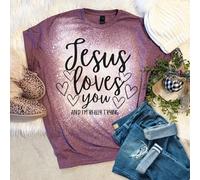 Gesù Ti Ama E Sto Davvero Cercando T-Shirt