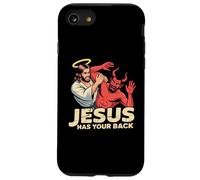 Gesù ti copre le spalle - Gesù sconfigge il diavolo Custodia per iPhone SE (2020) / 7/8