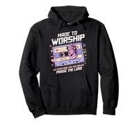 Gesù Tshirt Maschile Donne Christianità Cristo Cross Felpa con Cappuccio