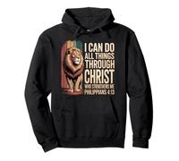 Gesù Tshirt Maschile Donne Christianità Cristo Cross Felpa con Cappuccio