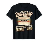 Gesù Tshirt Maschile Donne Christianità Cristo Cross Maglietta