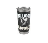 Gesù Tshirt Uomo Donna Cristianesimo Cristo Croce Croce Bicchiere termico in acciaio inox doppia parete