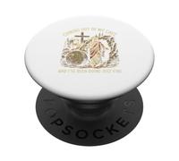 Gesù Tshirt Uomo Donna Cristianesimo Cristo Croce Pasqua PopSockets PopGrip Adesivo