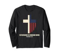 Gesù Tshirt Uomo Padre Cristianesimo Cristo Croce Croce Maglia a Manica