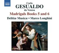 Carlo Gesualdo Da Venosa Carlo Gesualdo Da Venosa: Madrigals Books 5 and 6 (CD)