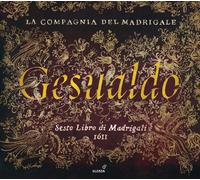 Carlo Gesualdo Gesualdo: Sesto Libro Di Madrigali 1611 (CD) Album