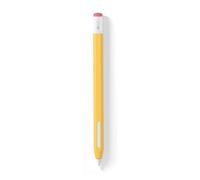 Gesuche Custodia classica stile matita, custodia protettiva morbida con accessori in silicone resistente compatibile con Apple Pencil 2a generazione, compatibile con ricarica magnetica (giallo)