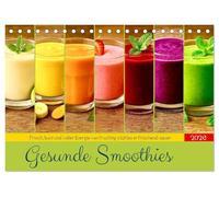 Gesunde Smoothies (Tischkalender 2026 DIN A5 quer), CALVENDO Monatskalender: Farbenfroh und frische Energie für jede Küche