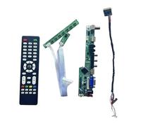 GESXNPBN Compatibile con B101XTN01.0 B101XTN01.1 Controller Driver Board 10.1" Laptop Matrix 1366x768 LVDS 40 Pin TV Analogico USB+AV+VG HDMI Kit Fai da Te(for B101XTN01.1)