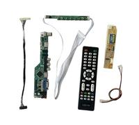 GESXNPBN Compatibile con LP156WH1 M156NWR1 N156B3 Controller Driver Board Kit Fai da Te 1CCFL AV+HDMI+VG IR+USB TV Display LCD Analogico 1366 * 768 30 Pin LVDS(for N156B3-L0A)