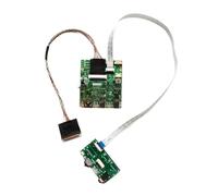 GESXNPBN Scheda Driver Controller Compatibile con B140XW01 V0/V8/VB B140XW04 V0 Kit Fai da Te 1366x768 Mini-HDMI USB-C LVDS 40 Pin Type-C Matrice for Laptop da 14"(for B140XW01 V.7)