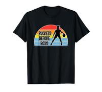 Get Buckets Before Boys - Sports Love For Girls Basket Maglietta