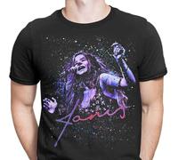 Get Down Art GDA Janis Joplin Kozmic Singer Blues Rock Music Shirt Uomo SFAP55