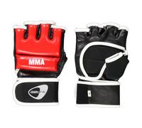 Get Fit Cowhide Fit Box - guanti da boxe Black/Red S