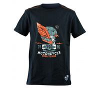 Get Fit T-Shirt Teschio Nero Bambino 6 Anni