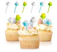 GET FRESH Scelte di cibo per animali per bambini - Set da 18 pezzi di simpatico set di scelte di cibo per frutta e uccelli per la decorazione del