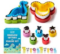 GET FRESH Set di 17 tagliapasta in acciaio inox e sigillanti per bambini