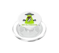 Get In Frenchie UFO Alien Abduction Cowboy Cappello Cane PopSockets PopGrip per MagSafe