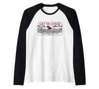 Get in Loser Stiamo Facendo la volontà di Dio Giona 1:17 Maglia con Maniche Raglan