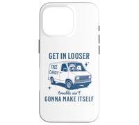 Get In Loser Trouble Non si farà procione opossum Custodia per iPhone 16 Pro
