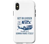 Get In Loser Trouble Non si farà procione opossum Custodia per iPhone X/XS