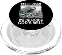 Get In Loser We're Doing God's Will PopSockets PopGrip per MagSafe