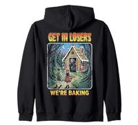 Get in Losers We're Baking Hansel Gretel Witch Halloween Felpa con Cappuccio
