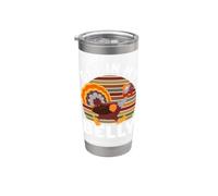 Get In My Belly Cool Turkey Divertente Ringraziamento Bicchiere termico in acciaio inox doppia parete