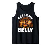 Get in My Belly Cool Turkey Divertente Ringraziamento Canotta