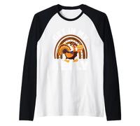 Get in My Belly Cool Turkey Divertente Ringraziamento Maglia con Maniche Raglan
