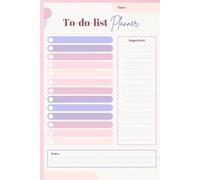 Get It Done: A Simple To-Do List Planner to Stay Focused and Organized