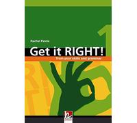 Get it right! 1: Improve your skills and grammar. With Audio CD [Lingua inglese]