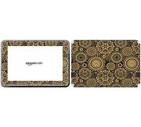 Get it Stick it Beautiful skintabamafirehd89_4 Fondo Nero con Fiore, Colore: Oro, Motivo: 8,9 ", per Amazon Kindle Fire HD