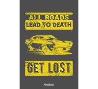 Get lost Notebook: Notebook Journal College Ruled | 120 Pages | 6 x 9 Size | Gift