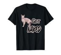 Get Nudo con Sphinx Cat Funny I Love My Hairless Cats Maglietta